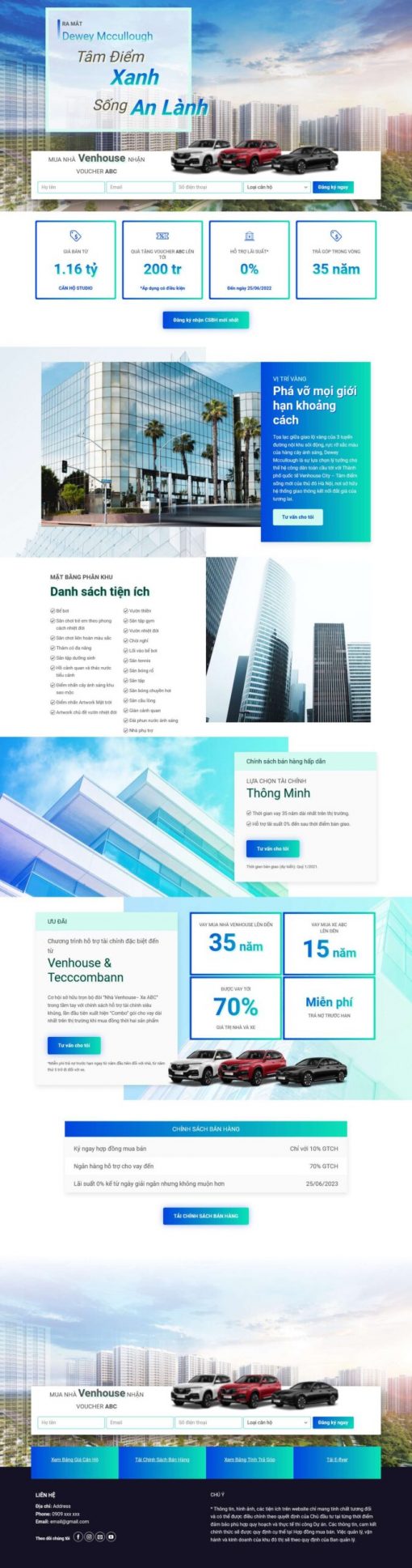 Theme wordpress bất động sản cần thơ