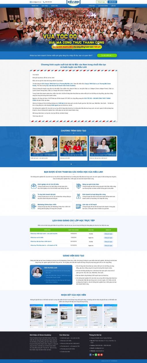 Theme wordpress trường học 03