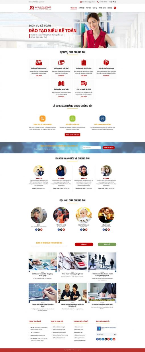 Theme wordpress công ty kế toán