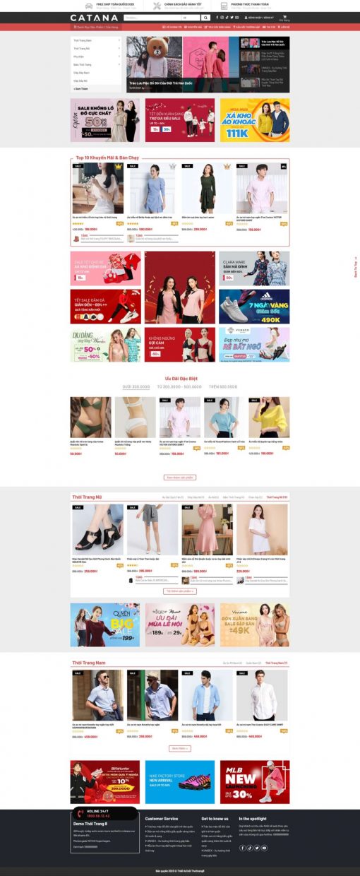 Theme wordpress thời trang 8